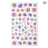 Blue Butterfly 3D Nail Stickers Flowers Leaves Self Adhesive Transfer Sliders Wraps Manicures Foils Decorations Decoration Tattoo Manicure Transfer Nail Decals Flowers Butterfly Designs Nails Supply Manicure Tips Design Nail Decoration