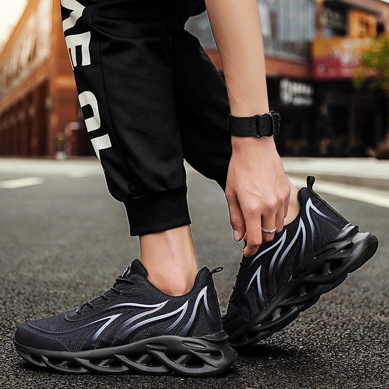 Casual Men's Running Sneakers Light Blade Breathable Comfortable Lightweight Men Jogging Breathable Tennis Sport Shoes For Workout Walking Outdoor Sport Gym