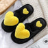 Warm Fluffy Slippers Women Faux Fur Slipper Indoor Floor Slides Flat Soft Furry House Warm Comfortable Fuzzy Furry Bedroom Slippers Indoor Cozy Memory Foam Anti-Slip Flip Flops