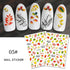 Maple Leaves 3D Nail Stickers Fall Leaf Flowers Line Sliders For Nails Self Adhesive Stickers Autumn Manicuring Decals Transfer Nail Decals Sticker For Pretty Girl Self-Adhesive Nail Decals Designer Nail Stickers for Acrylic