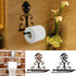 New Arrival Classic Bathroom accessories Vintage Iron Toilet Paper Towel Roll Holder Bathroom Wall Mount Rack Toilet Paper Roll Holder Cast Iron Wall Mounted Toilet Tissue Holder  European Victorian Design