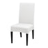 Solid Color Chair Covers Elastic Stretch Protection Case Slipcovers for Wedding Restaurant Home Kitchen Dining Chair Cover Dining Chair Slipcovers Stretch Parsons Chair Covers Sets Chiar Protector Removable Washable Elastic for Ktichen Dining Room