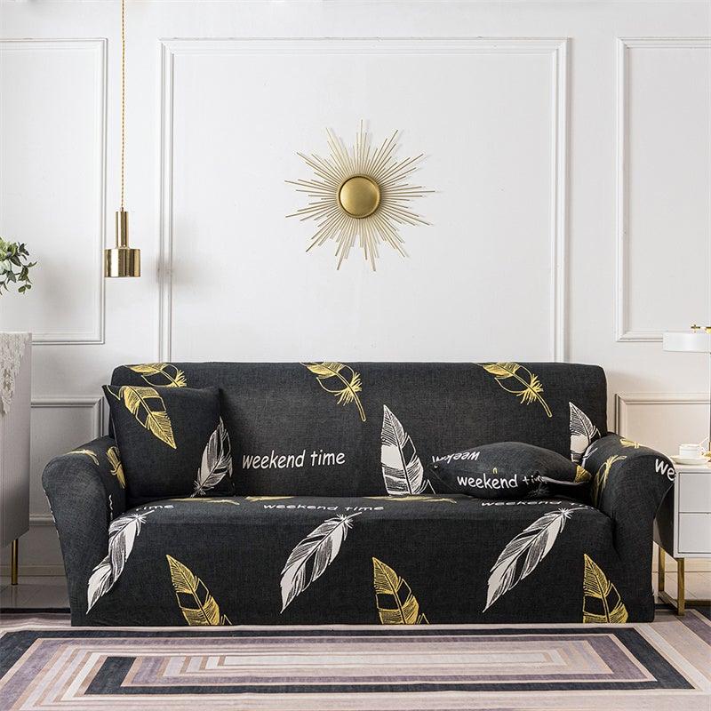 Geometric Sofa Covers Stretch Plaid Sofa Slipcovers for Living Room Elastic Sofa Cover Couch Armchair Cover Towel 1 2 3 4 Seater Slipcover For Sofas Loveseat Armchair Living Room Universal Furniture