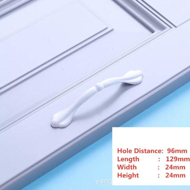 Handles Drawer Cabinet Furniture Kitchen Handles For Cabinet Knob Door Drawer Furniture Kitchen Knob Simplicity White Stainless Steel Hollow Tube  Bar Drawer Pulls Cupboard Knob For Kitchen Furniture Hardware