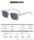 Classic New Rectangle Shape Sunglasses For Women Rectangle Sunglasses for Women 90’s Vintage Shades Square Thick Frame Glasses Luxury Design New Small Square  Eyewear Decent Shades