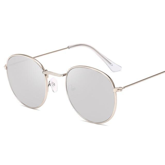 Small Round Polarized Sunglasses Retro Men Women Round Shape Sunglasses For Women New Branded Designer Eyeglasses For Women/Men New Elegant Small Frame Round Glasses