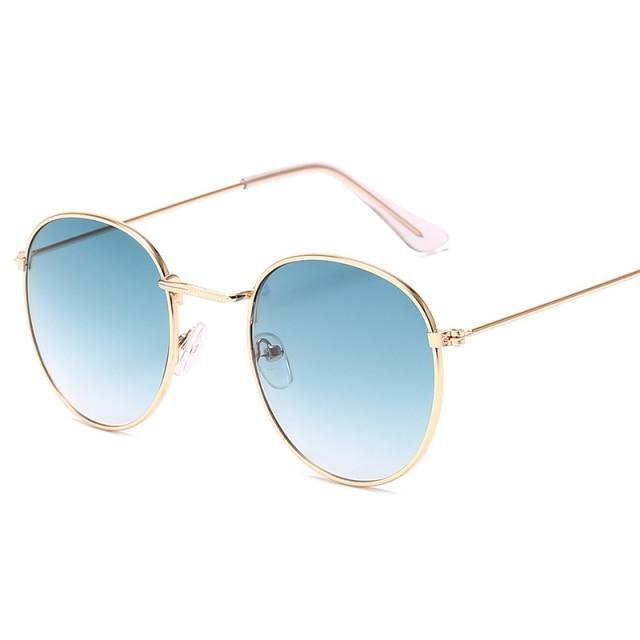 Small Round Polarized Sunglasses Retro Men Women Round Shape Sunglasses For Women New Branded Designer Eyeglasses For Women/Men New Elegant Small Frame Round Glasses