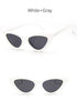 Luxury Black Design Sun Glasses Colorful Frames Vintage Sunglasses For Woman New Cat Eye Eyewear Triangular Retro Shades Ideal Glasses For Driving UV400