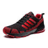 Running Mens Sport Elegant Sneakers Air Cushion Sneakers Lace Up Low Top Jogging Shoes Man Athletic Footwear Breathable Comfortable Athletic Running Sneakers