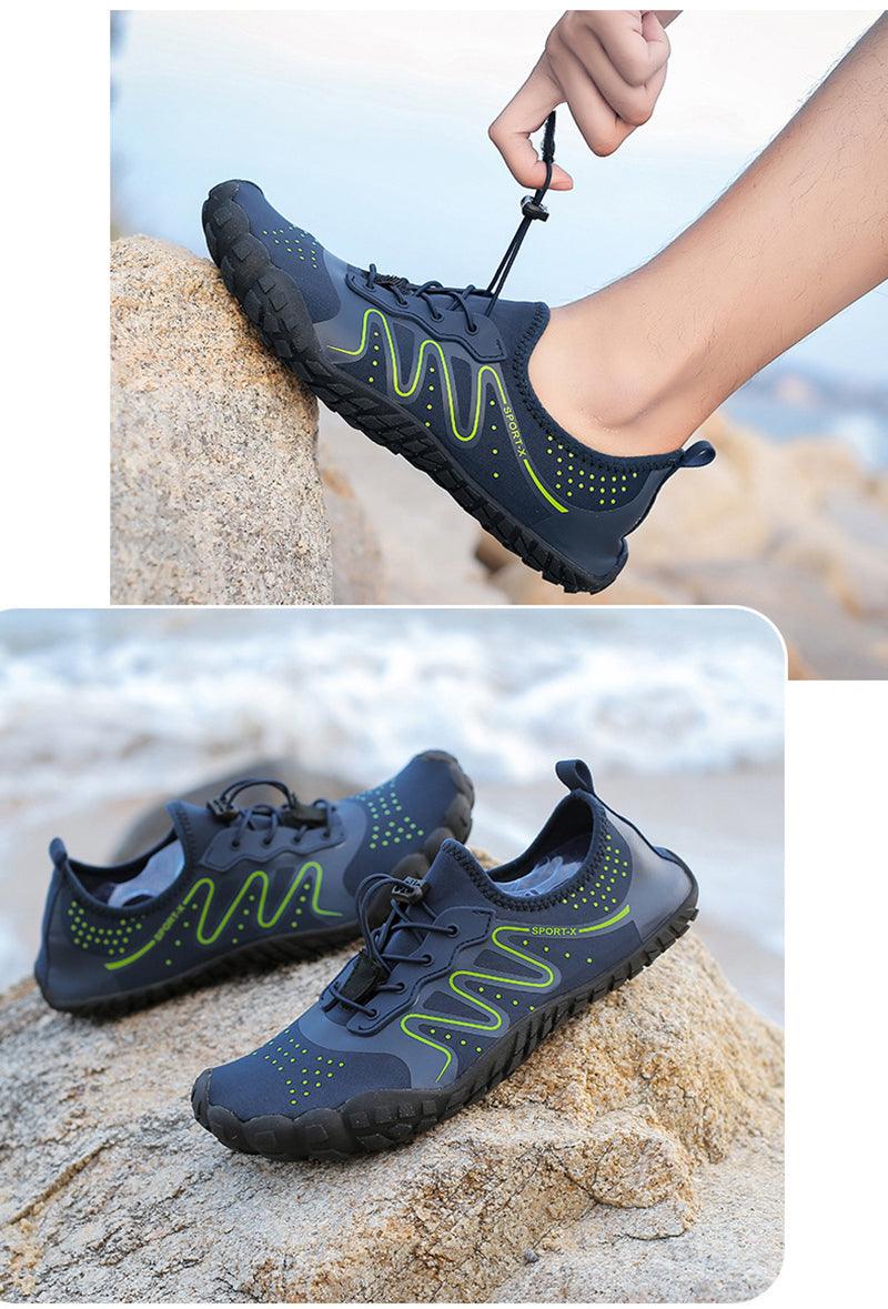 Unisex Swimming Water Mens Shoes Barefoot Outdoor Beach Sandals Upstream Shoes Nonslip River Sea Diving Mens Sports Water Shoes Non-Slip Beach Shoes Upstream Shoes