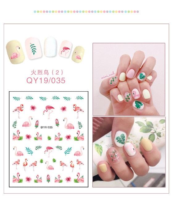 Cartoon Characters Plants Animals Forest Flowers Small Fresh Flowers 3D Nail Stickers Hyuna Style Nail Patch Waterproof Self Adhesive Nail Decals for Nail Art Decoration Including Hearts Stars Letters Bowknot Leaves Flowers Plants Fruits Butterflies - ALLURELATION - 3D Nail, 554, bowknot, environmental-friendly, Fruits Butterflies, Hearts Star, Hyuna Style, Leaves Flowers, Letters Bowknot, Nail Art, Nail Patch, Nail Stickers, non-toxic, Safe materials, Waterproof - Stevvex.com