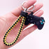 Creative PVC Simulation Joystick Game Machine Handle Keychain Video Game Controller Keychains Game Controller Handle Key Ring Video Game Keychain Pendant For Video Game Party Favors Model Key Chain Pendant Men Women Holder Trinket Gift