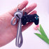 Creative PVC Simulation Joystick Game Machine Handle Keychain Video Game Controller Keychains Game Controller Handle Key Ring Video Game Keychain Pendant For Video Game Party Favors Model Key Chain Pendant Men Women Holder Trinket Gift