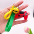 Creative PVC Simulation Joystick Game Machine Handle Keychain Video Game Controller Keychains Game Controller Handle Key Ring Video Game Keychain Pendant For Video Game Party Favors Model Key Chain Pendant Men Women Holder Trinket Gift