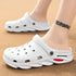 New Style Outdoor Sandals Soft Sole Beach Shoes Mens And Womens The Same Style Suitable For Summer Platform Slippers Men Sports Sandals Men Outdoor Indoor Slippers Lightweight Sandals Garden Clogs