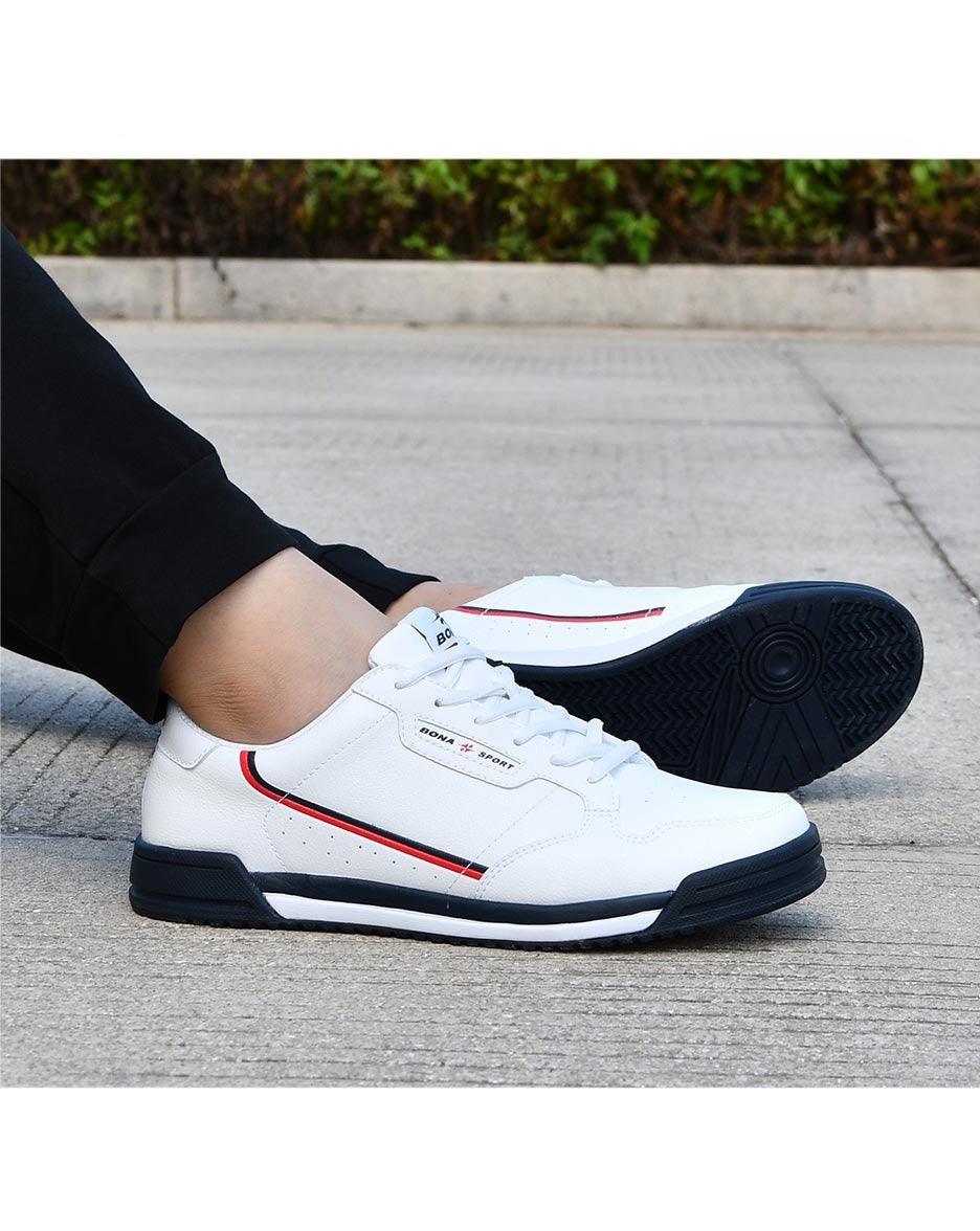 Fashion Mens White Flats Shoes Autumn Breathable Men's Casual Trend Lightweight Comfortable Sneakers Sport Outdoor Fashion Men Sneakers Non Slip Tennis Sport Athletic Sneakers