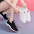 Women's Running Summer Woven Sports Sneakers Fashion Casual Shoe Breathable Mesh Walking Shoes Non Slip Lightweight Breathable Mesh Running Shoes Comfortable Design