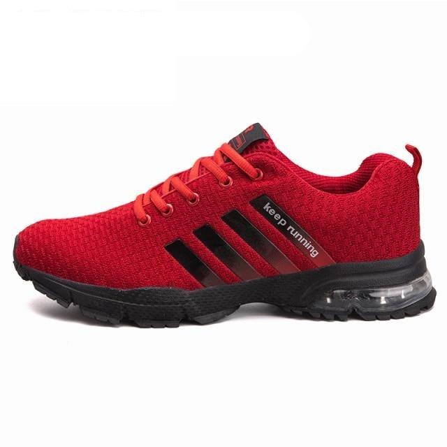 Men's Casual Sports Shoes Breathable Sneakers Air Cushion Running Shoes Air Cushion Mesh Running Shoes Women Footwear Mens Casual Sport Training Fitness Sneakers For Workout