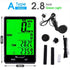 Waterproof Bicycle Computer With Backlight Wireless Wired Bicycle Computer Bike Speedometer Odometer Wireless Bike Computer Waterproof Bicycle Speedometer  Support Smart Sensor LCD Backlight Display Automatic Wake-Up