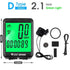 Waterproof Bicycle Computer With Backlight Wireless Wired Bicycle Computer Bike Speedometer Odometer Wireless Bike Computer Waterproof Bicycle Speedometer  Support Smart Sensor LCD Backlight Display Automatic Wake-Up