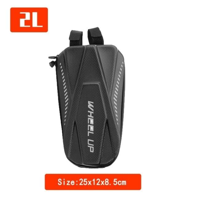 Electric Scooter Front Bag Waterproof EVA Hard Shell Bags Reflective Handlebar Hanging Bag Storage Bag Hard Shell Waterproof Scooter Storage Bag For Kick Scooters Folding Bike