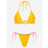 Bikini Swimsuit Solid Color Bikini Set  Swimwear Bathing Suit Women Bikinis String Beach Women Two Piece Bikini Swimsuit Bathing Suits Halter Triangle Tops String Bikini Sets