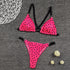 Fashion Women Swimsuit Swimwear Women Two Piece Swimsuit Swimwear Halter String Triangle Bikini Sets Women Two Piece Bathing Suit Bikinis Beachwear Beach Swimwear