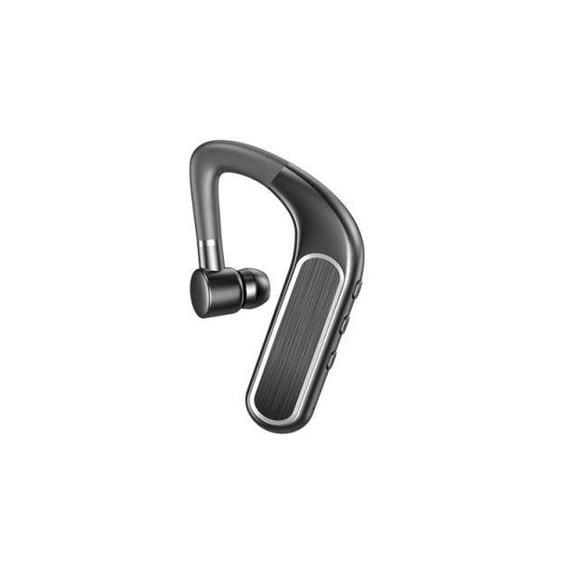 Bluetooth Headset Wireless Earpiece Bluetooth 5.0 Earphones Elegant Business Over Ear Headphones Noise Isolating Wireless Ergonomic Earbuds For Clear Calls Stereo Office Headset With Mic Black