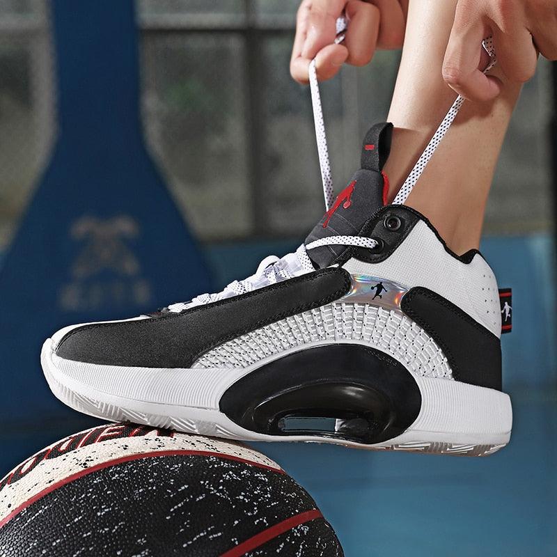 Men's Casual Breathable Comfortable Cushioned Soft Professional Sports Basketball Shoes Outdoor Street Sports Shoes Lightning Professional Anti Slip Sports Shoes For Running Walking - STEVVEX Shoes - 107, Basketball Shoes, Breathable Sport Shoes, Casual Mens Shoes, Comfortable Shoes, Elegant Sport Shoes, Mens Basketball Shoes, Mens Shoes, Mens Sport Shoes, Mens Sport Sneakers, Running Shoes, Shoes, Sneakers, Sports Basketball Shoes, Sports Shoes, Street Sports Shoes, Strong Shoes - Stevvex.com