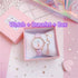 Fashion Set Bracelet Watch Leather Strap Watch Cute Cat Dial Girl Watch Children Quartz Watch Couple Watch Gift Set Valentines Romantic Lovers Watch For Man Woman Leather Strap