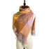 Luxury Fashion Autumn Winter Soft Warm Scarf Plaid Colorful Hijabs Cashmere Scarves Warm Soft Bandana Women's Lightweight Scarves Elegant Echarpe Escharpe Soft Wool Elegant Tassel For Women - ALLURELATION - 550, accessories, Bandana, beanie, bonnet, caps, chiffon hijabs, corchet, crochet, gifts, hainbands, hair accessories, head caps, headbands, headdress, headtie, scarf, scarves, warm headbands, warm hijabs, winter headwear, winter hijabs, winter scarfs, winter warm headband - Stevvex.com