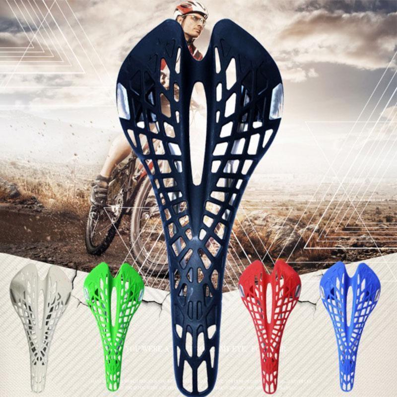 Lightweight Bicycle Front Seat Mat Bike Saddle Bicycle Seat Cushion Pad Breathable Soft Spider Web Saddle Cycling Bicycle Hollow Seat Saddle Comfy Ultra Light Mountain Bike Road Bicycle Saddle - STEVVEX Sport - 222, bike, bike accessories, Bike Saddle, bike seat cover, Bike Sport Saddle, Breathable Hollow Saddle, Men Bike Seat, Mens Bike Saddle, Mountain Bike Saddle, Saddle Cover, Saddle For Bike, Saddle For Bikes, Sport Bike Seat Cover, Sport Saddle, Sport Saddle For Bike, Strong Bike Saddle - Stevvex.com