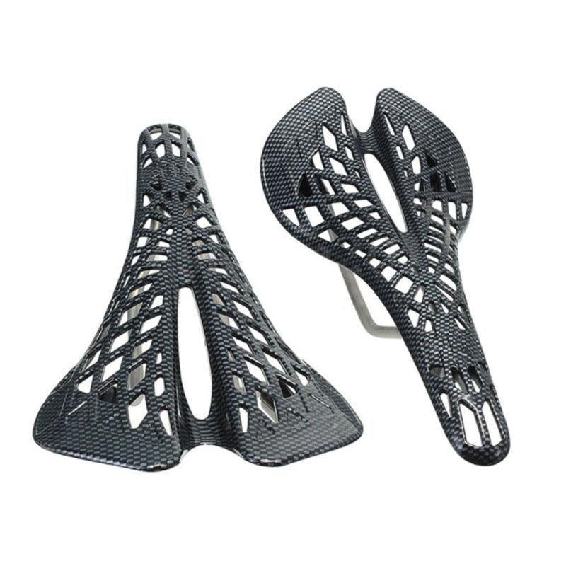 Lightweight Bicycle Front Seat Mat Bike Saddle Bicycle Seat Cushion Pad Breathable Soft Spider Web Saddle Cycling Bicycle Hollow Seat Saddle Comfy Ultra Light Mountain Bike Road Bicycle Saddle - STEVVEX Sport - 222, bike, bike accessories, Bike Saddle, bike seat cover, Bike Sport Saddle, Breathable Hollow Saddle, Men Bike Seat, Mens Bike Saddle, Mountain Bike Saddle, Saddle Cover, Saddle For Bike, Saddle For Bikes, Sport Bike Seat Cover, Sport Saddle, Sport Saddle For Bike, Strong Bike Saddle - Stevvex.com