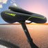 New Bicycle Saddle Seat Saddle Gel Pad Cushion Bicycle Hollow Saddle Road Mountain Bike Seat Comfort Exercise Bicycle Saddle Replacement For Women Men Wide Bike Seat With Dual Shock Absorbing Ball Compatible With Mountain Bike Road Bicycle