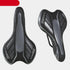 New Bicycle Saddle Seat Saddle Gel Pad Cushion Bicycle Hollow Saddle Road Mountain Bike Seat Comfort Exercise Bicycle Saddle Replacement For Women Men Wide Bike Seat With Dual Shock Absorbing Ball Compatible With Mountain Bike Road Bicycle