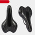 New Bicycle Saddle Seat Saddle Gel Pad Cushion Bicycle Hollow Saddle Road Mountain Bike Seat Comfort Exercise Bicycle Saddle Replacement For Women Men Wide Bike Seat With Dual Shock Absorbing Ball Compatible With Mountain Bike Road Bicycle