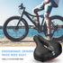 Unisex Soft Rubber Bike Saddle Dual Shock Absorbing Mountain Bicycle Cushion Pad Breathable Comfortable Bike Seat Cushion Bicycle Seat For Men Women With Dual Shock Absorbing Ball Memory Foam Waterproof Wide Bicycle Saddle Fit