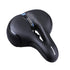 Unisex Soft Rubber Bike Saddle Dual Shock Absorbing Mountain Bicycle Cushion Pad Breathable Comfortable Bike Seat Cushion Bicycle Seat For Men Women With Dual Shock Absorbing Ball Memory Foam Waterproof Wide Bicycle Saddle Fit