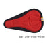 Comfortable Mountain Bike 3D Saddle Cover Thick Breathable Ultra Soft Bicycle Saddles Silicone Sponge Bike Seat Cushion Bicycle Exercise Bike Seat Pad Comfort Road Bicycle Seat Covers Spin Bike Cycling Seat Cushions Indoor Outdoor Saddle For Men