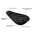 Comfortable Mountain Bike 3D Saddle Cover Thick Breathable Ultra Soft Bicycle Saddles Silicone Sponge Bike Seat Cushion Bicycle Exercise Bike Seat Pad Comfort Road Bicycle Seat Covers Spin Bike Cycling Seat Cushions Indoor Outdoor Saddle For Men