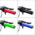 Bicycle Handlebar Cover Silicone Non Slip Bike Handle End Grips Bicycle Parts Soft Sponge Non-Slip Bicycle Handle With End Holding Shock Resistance Absorbent Comfortable Bike Accessories