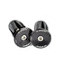 Mini Lightweight Lock Mountain Bicycle Grip Handlebar End Cap Handle Bar Grips End Plugs Mountain Bike Road Bicycle One Pair Bike Handlebar End Plugs Aluminum Alloy Expansion Handlebar Grips Cap