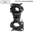 Bicycle Light Bracket Bike Lamp Holder LED Headlight Pump Stand Quick Release Mount 360 Degree Rotatable Universal Flashlight Mount Holder Mount Bicycle Mounting Bracket Flashlight Holder - STEVVEX Sport - 224, Bicycle Flashlight, Bicycle Headlight Holder, Bicycle Light, bike, bike accessories, Bike Headlight, Flashlight Mount Holder, Front Bike Headlight, Headlight Holder, Safety Taillight Flashlight, Safety Warning Bike Light, Warning Bike Rear Light, Warning Headlight - Stevvex.com