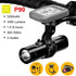 Multifunctional Bike Light Headlight Holder Powerful Flashlight USB Charging LED Bicycle Front Light 5 Light Modes Powerful Waterproof Bicycle Light Easy To Mount Fits All Bicycles 1800 Lumens