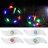 1PCS New Bike Spoke Light Mini Plastic LED Bicycle Wheel Spoke Light Flash Modes Waterproof LED Bicycle Spoke Light Changes Patterns Fashion Bicycle Rim Lights For Bike