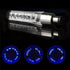 Bike Light Led Tire Valve Core Glow Stick Lamp Caps Wheel Spokes Flash Light Bicycle Accessories Wheel Valve Lamp Flashing Bicycle Wheel Light Bike Wheel Cap Lights Bike Spokes Safety Night Lights