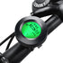 Modern Bike Wireless Bicycle Computer Speedometer Waterproof Cycling Luminous Sport Computer Odometer Auto Sleep Multi-Functions With Round LCD Backlight Display Calories And Fat Burn Counter For Outdoor Fitness