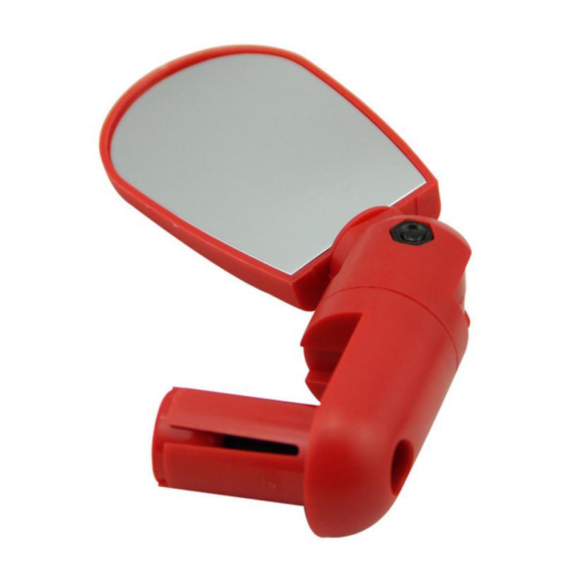 Mini Bike Mirrors Adjustable Rotate Flexible Cycling Rearview Handlebar Mini Safety Bicycle Rear View Mirror Bicycle Handlebar End Rear View Mirror Safe Rearview Mirrors For Mountain Road Bikes With Rotatable Head Colorful Design Mirrors