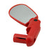 Mini Bike Mirrors Adjustable Rotate Flexible Cycling Rearview Handlebar Mini Safety Bicycle Rear View Mirror Bicycle Handlebar End Rear View Mirror Safe Rearview Mirrors For Mountain Road Bikes With Rotatable Head Colorful Design Mirrors