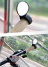 Mini Bike Mirrors Adjustable Rotate Flexible Cycling Rearview Handlebar Mini Safety Bicycle Rear View Mirror Bicycle Handlebar End Rear View Mirror Safe Rearview Mirrors For Mountain Road Bikes With Rotatable Head Colorful Design Mirrors